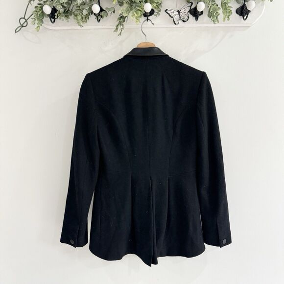 Rag and Bone Women's 0 Tuxedo Single Button Close Wool Blazer Jacket Blazer - Picture 5 of 6